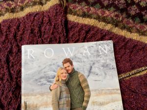 The rowan book containing Ness jumper pattern
