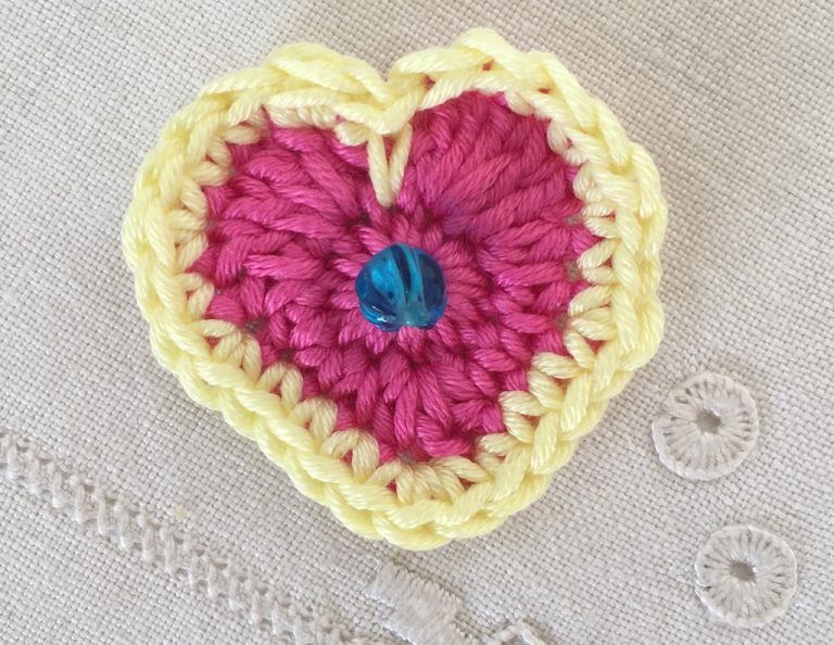 little crochet heart