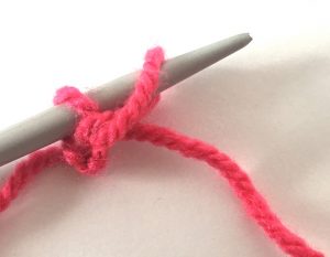 knit cast on step 6