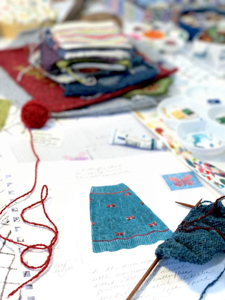 Dee Hardwicke - designing knitwear