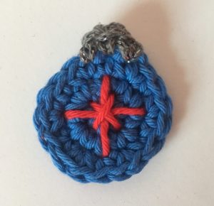 crochet bauble
