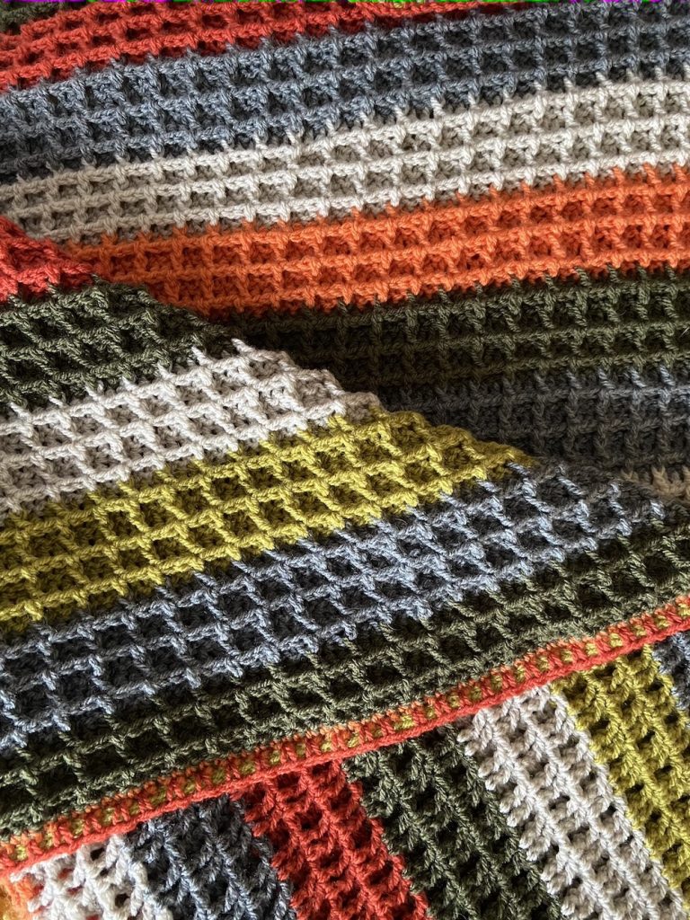 Blanket design that's coming soon - the Waffle Blanket
